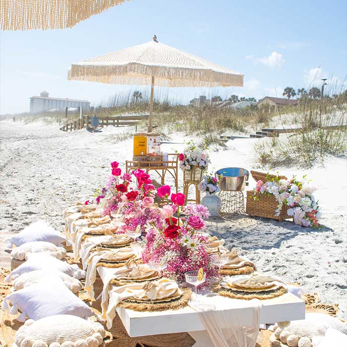 Blushing Bride Setup